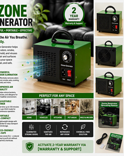 Generatore ozono portatile - generatore, di